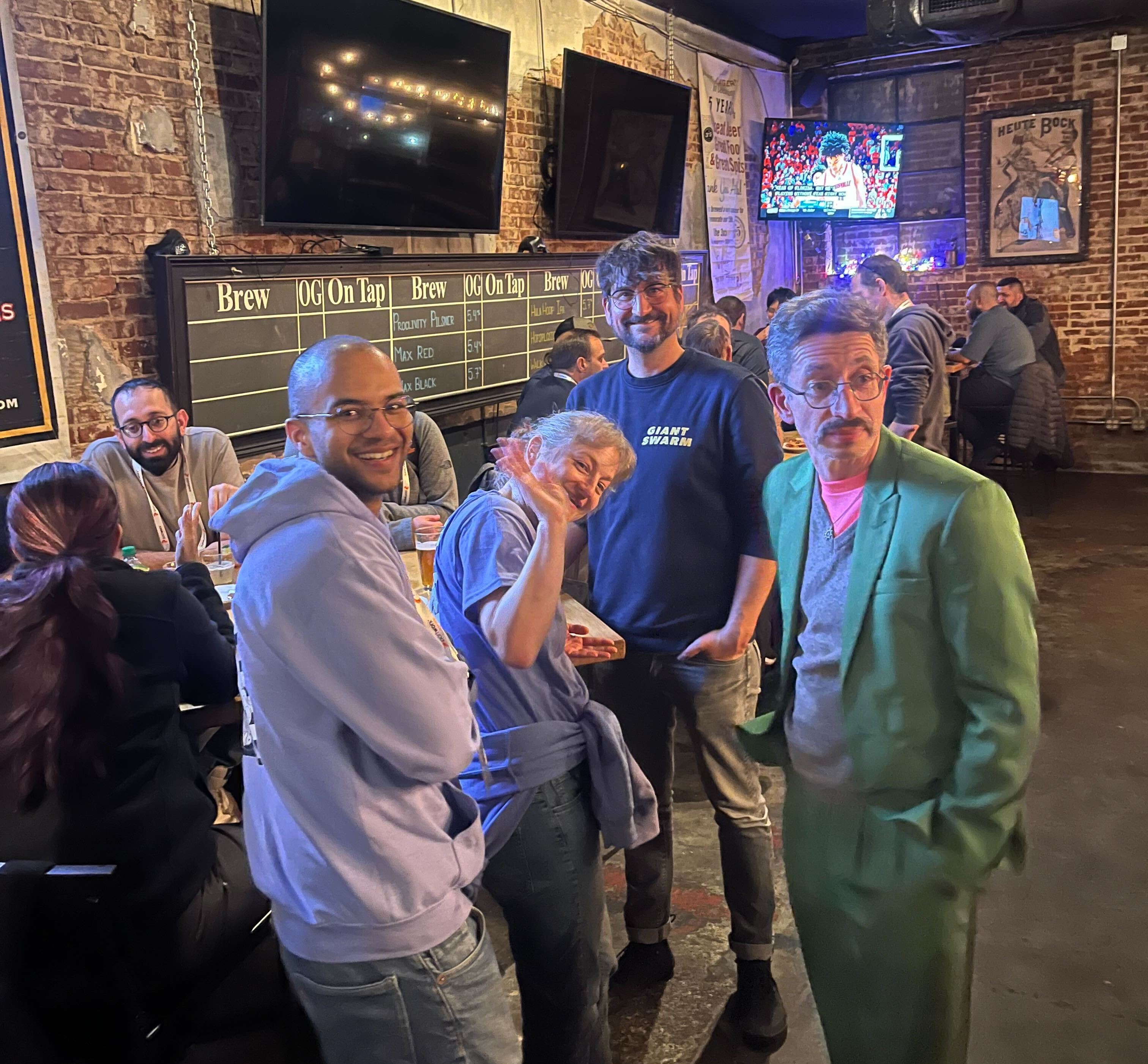 Photo from the MetalBear happy hour