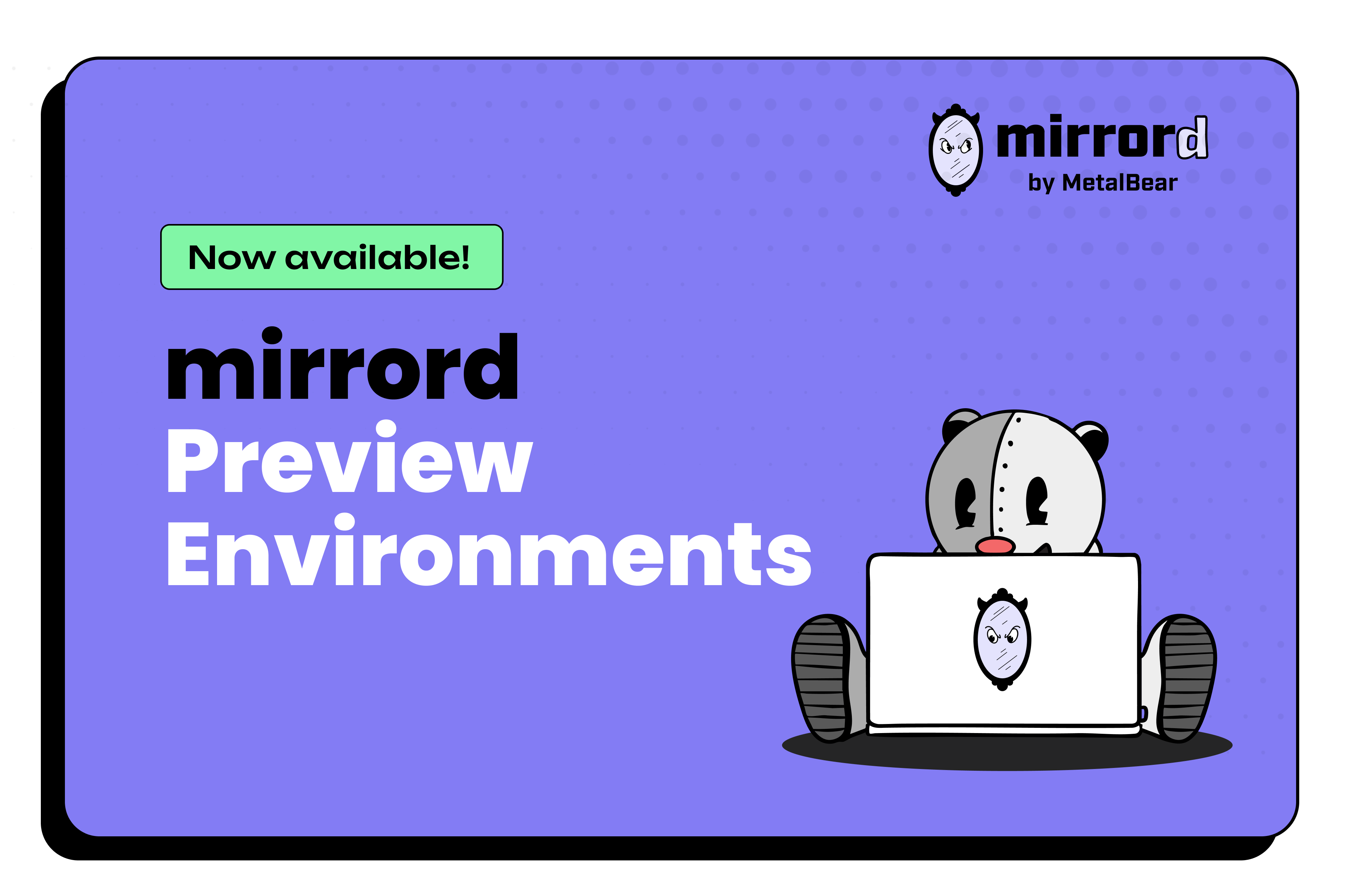 Introducing mirrord Preview Environments