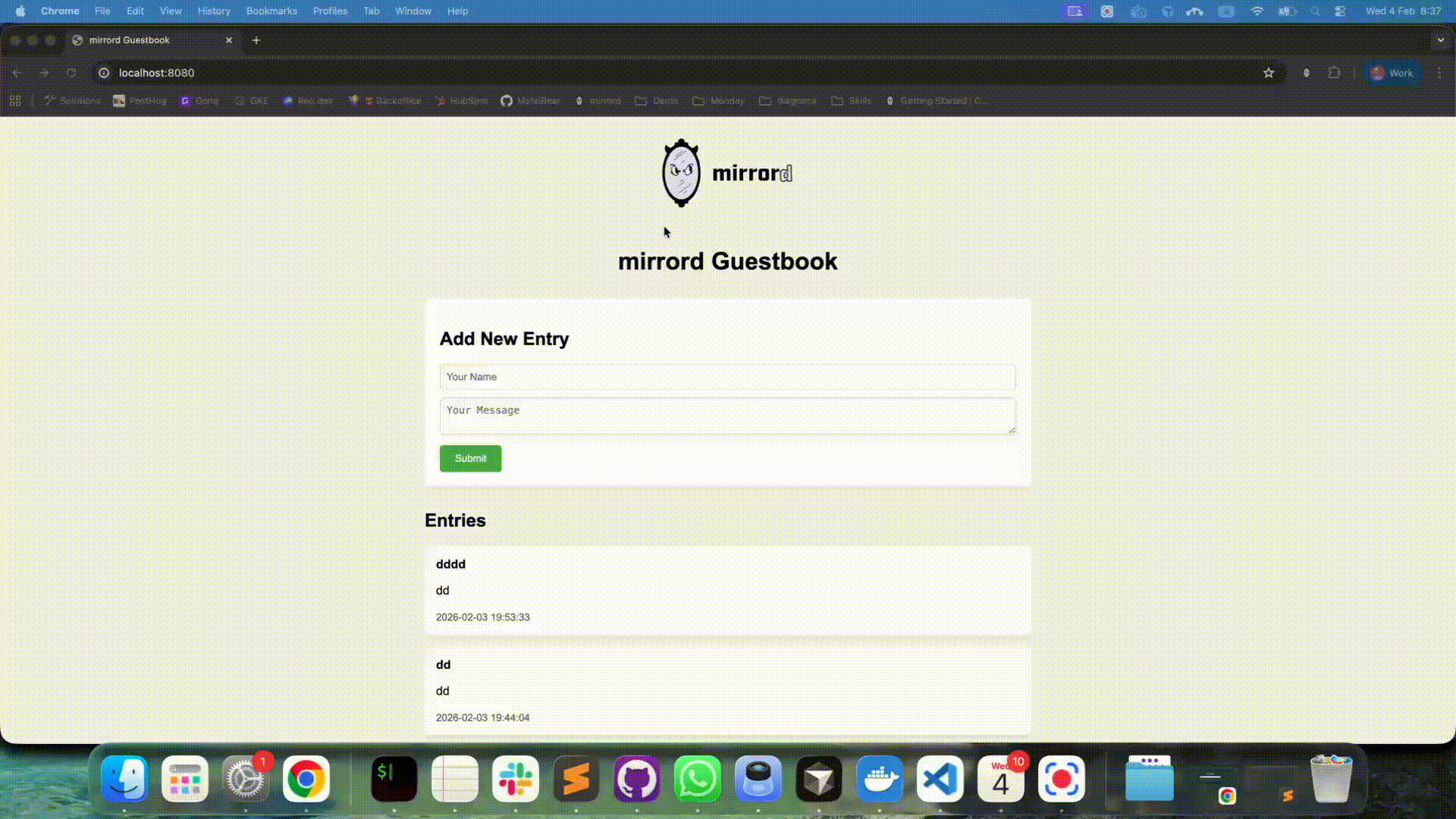 debug breakpoint hit